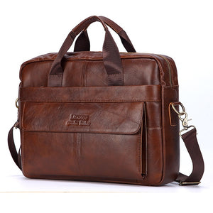 Men Genuine Leather Handbags